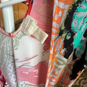 Chico's Colorful Midi Dress